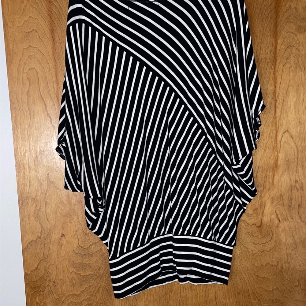 Max Studio Diagonal Stripe Blouse - image 3